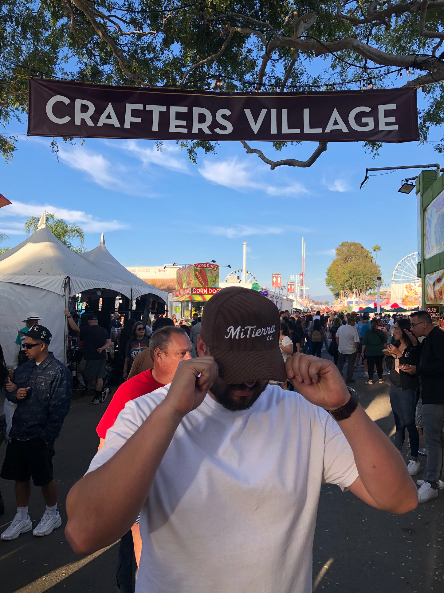 Mi Tierra Co. Corduroy Hat